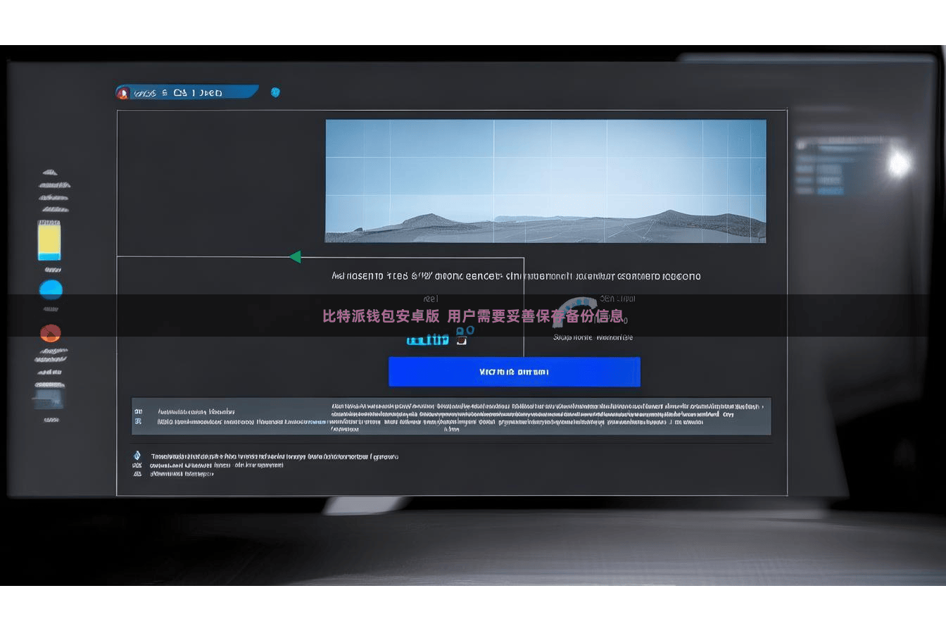 比特派钱包安卓版  用户需要妥善保存备份信息